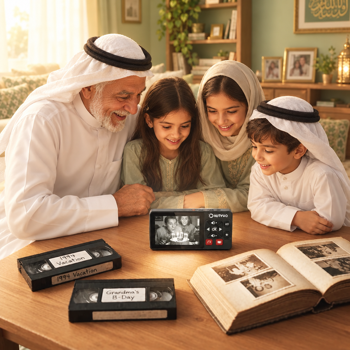 جهاز استخراج وحفظ الذكريات القديمة من الكاميرات والأشرطة إلى USB