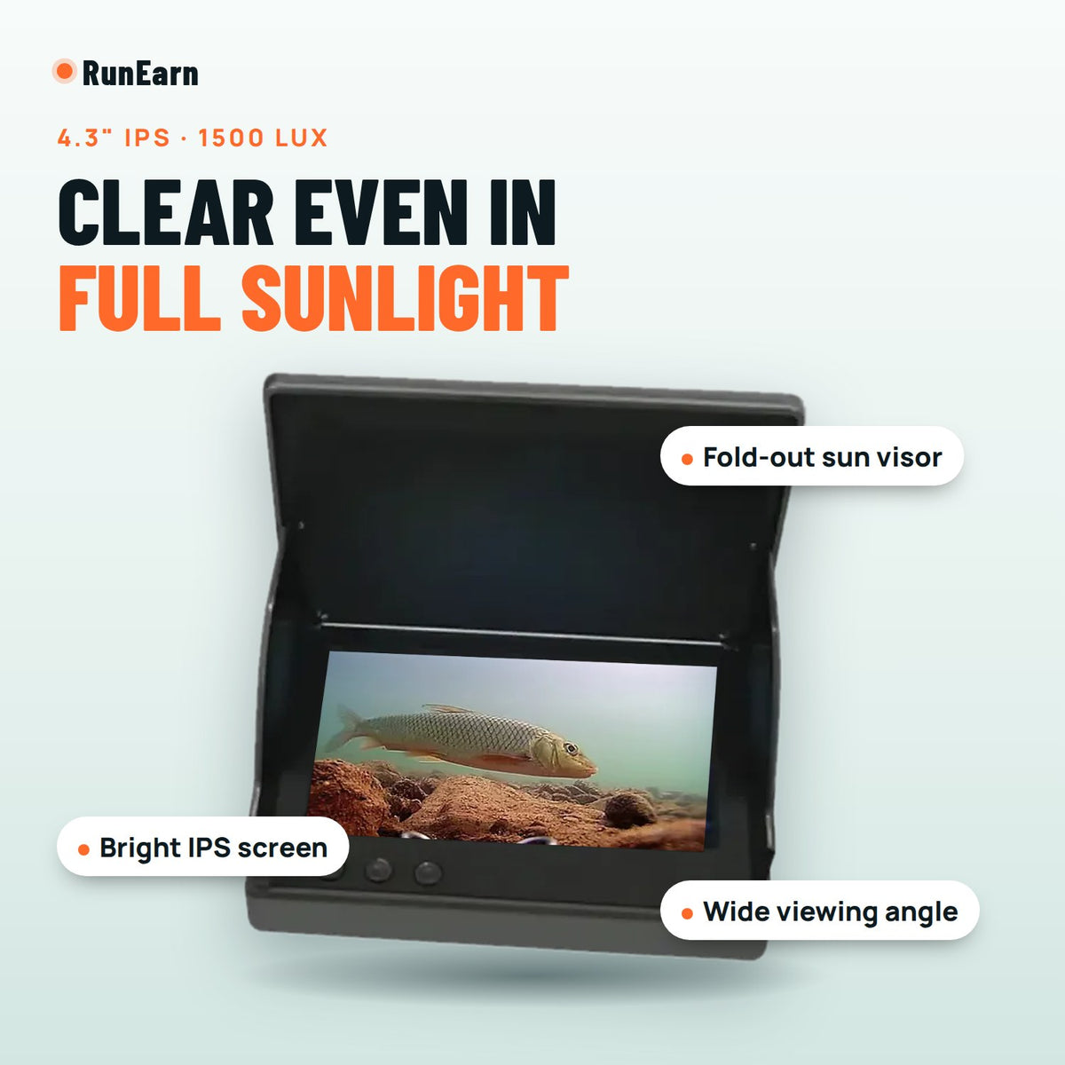 RunEarn Underwater Fishing Camera EN