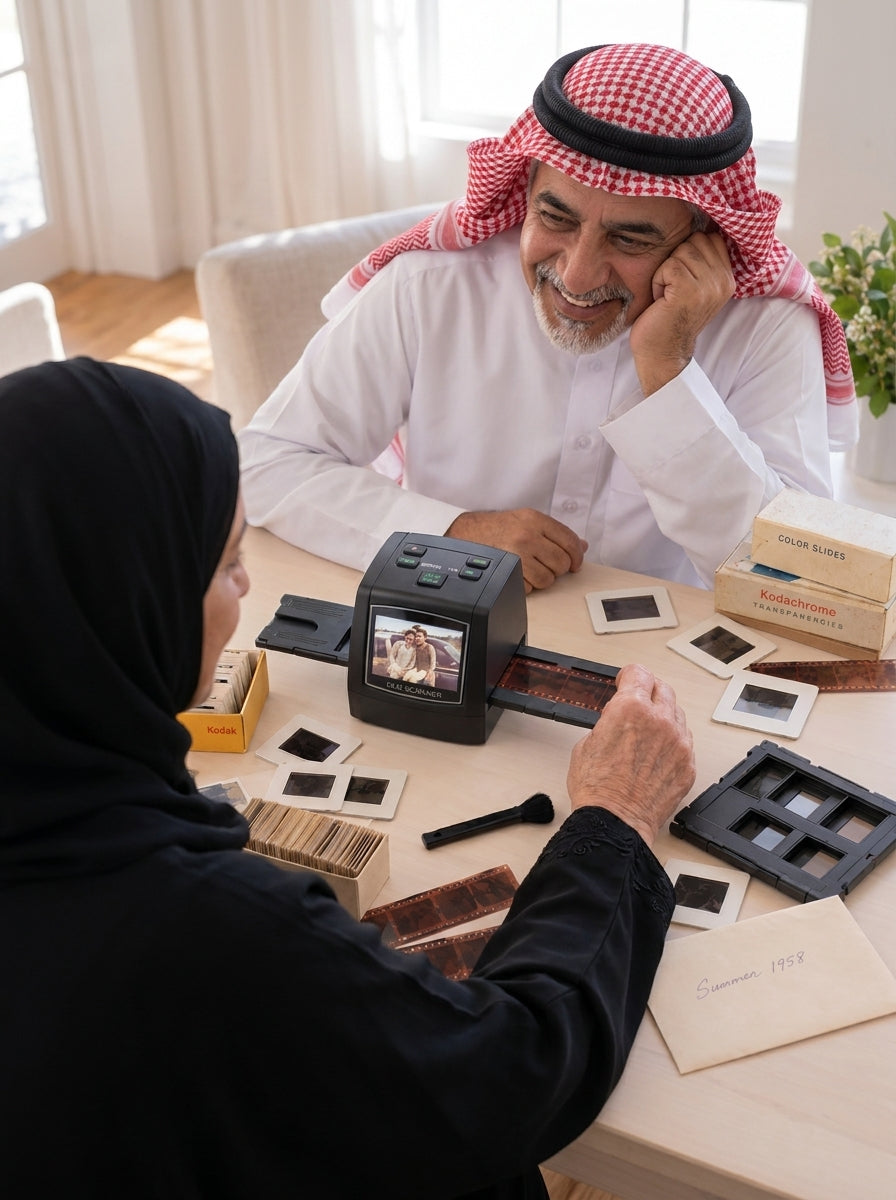 جهاز تحويل الأفلام القديمة إلى صور رقمية