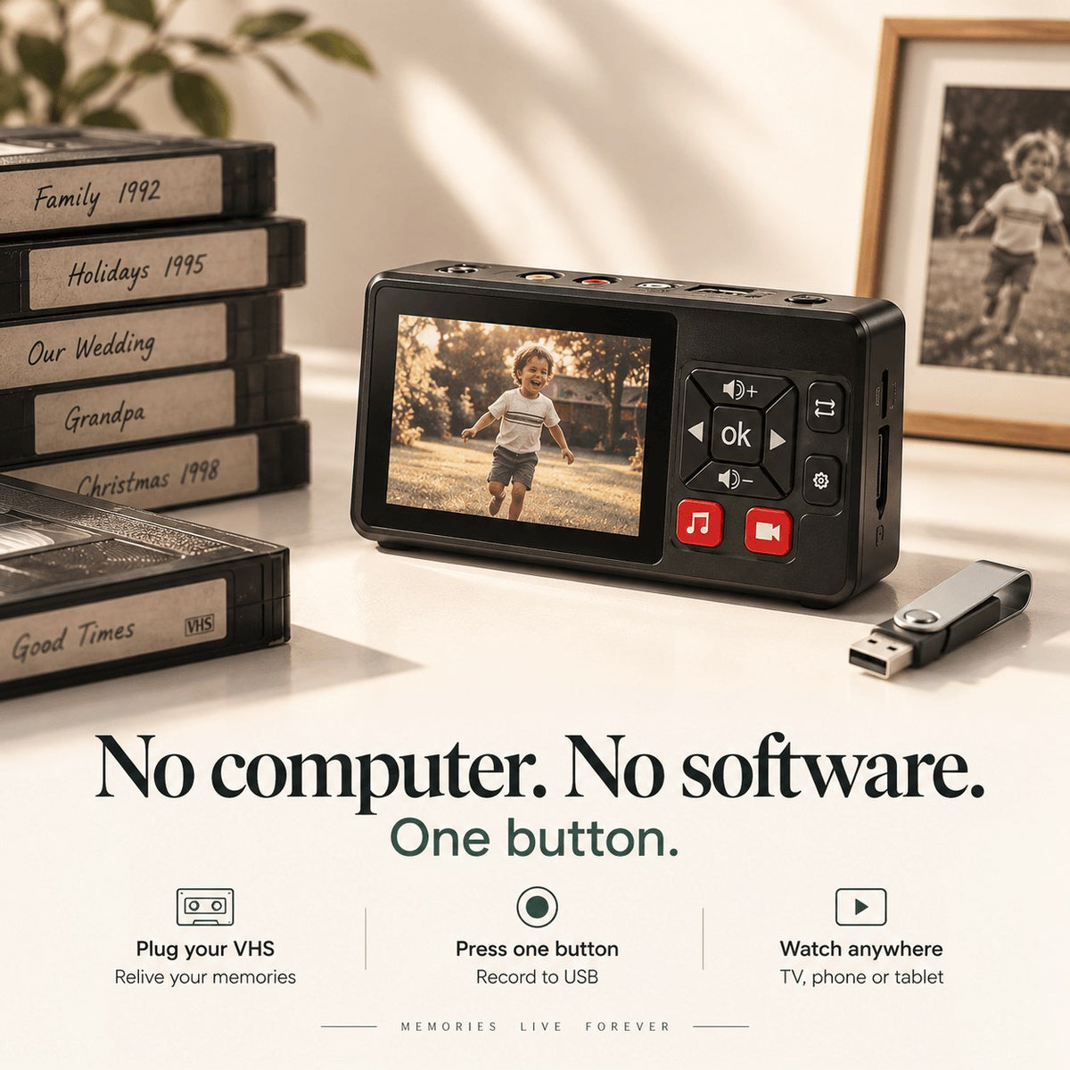 RunEarn VHS to digital converter